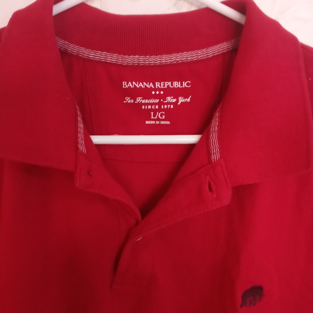 Men's Banana Republic Large Polo LIKE NEW!